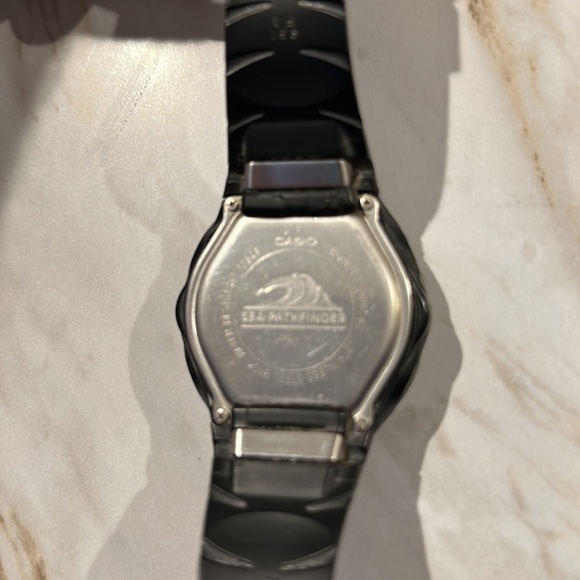 Casio SPF 60 Sea-Pathfinder twin sensor LCD watch alti baro depth meter - Picture 2 of 2